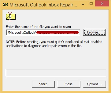 Outlook2016/2019が起動しない・開かない時の解消法-1